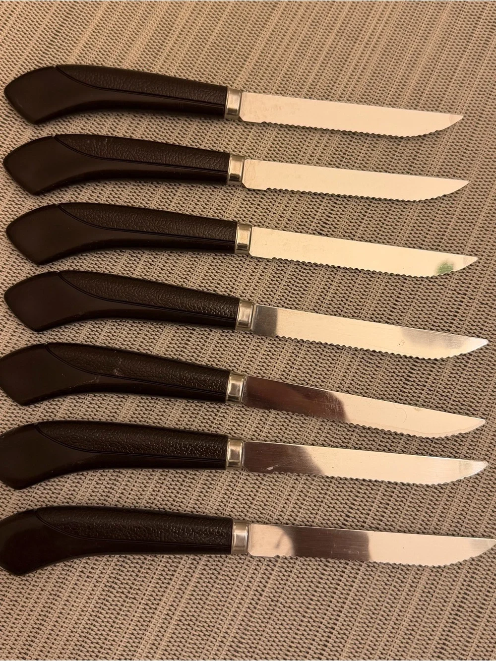 Vintage GINSU Stainless Steak Knives, 4